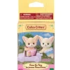Calico Critters Fennec Fox Twins