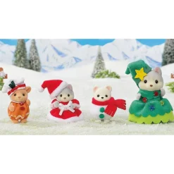Calico Critters Happy Christmas Friends