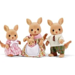 Calico Critters Hopper Kangaroo Family