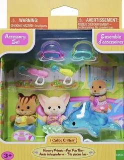 Calico Critters Nursery Friends - Pool Fun Trio