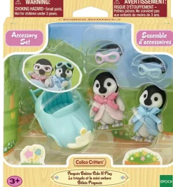 Calico Critters Penguin Babies Ride 'n Play