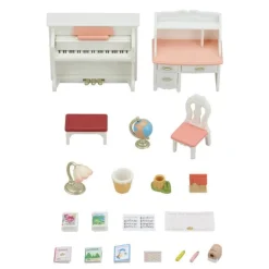 Calico Critters Piano & Desk Set