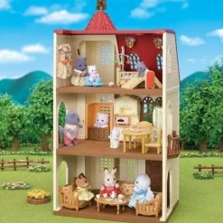 Calico Critters Red Roof Tower Home