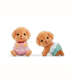 Calico Critters Toy Poodle Twins
