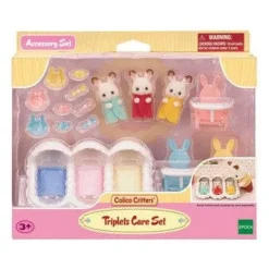 Calico Critters Triplets Care Set
