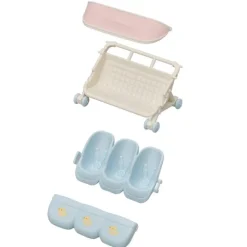 Calico Critters Triplets Stroller