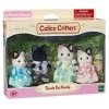 Calico Critters Tuxedo Cat Family