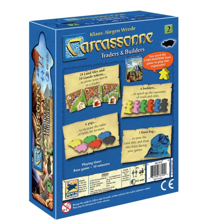 Carcassonne Expansion 2: Traders and Builders