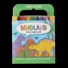 Carry Along Crayon & Coloring Book Kit - Dinoland