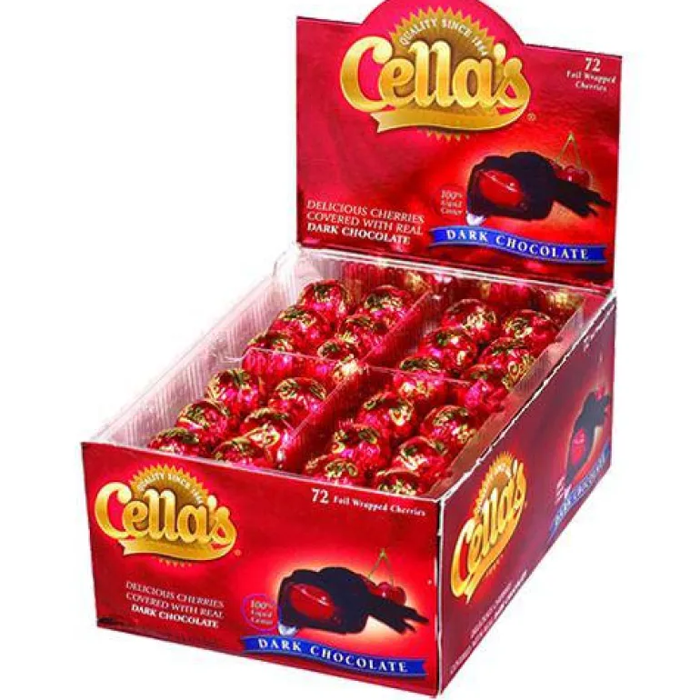 Cella's Foil Wrapped Dark Chocolate Covered Cherries Changemaker