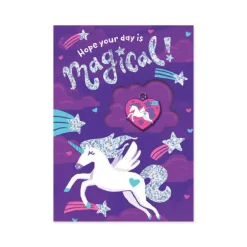 Charm: Unicorn Card