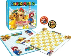 CHECKERS & TIC TAC TOE: Super Mario