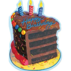 Chocolate Birthday Cake Scratch & Sniff Card