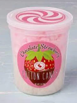 Chocolate Covered Strawberry Gourmet Cotton Candy