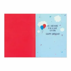 Choo Choo Foil Birthday Cards