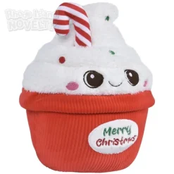 9" Christmas Cupcake Plush