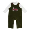 Christmas Truck Overall Set