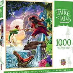 Classic Fairy Tales - Peter Pan - 1000 Piece Puzzle