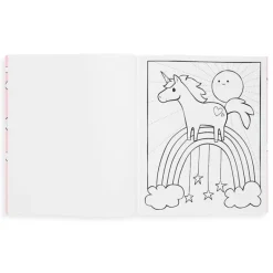 Color In Book - Enchanting Unicorns