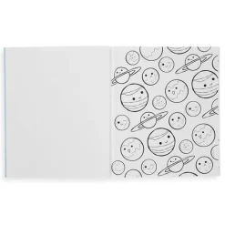 Color In Book - Outer Space Explorers