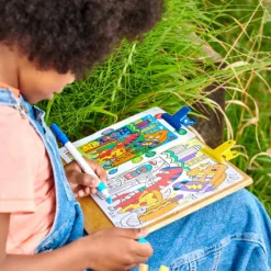 Colortopia Color By Number Paint Marker Kit - Epic Adventures