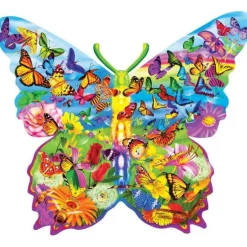 Contours - Butterfly Surprise - 1000 Piece Shaped Puzzle