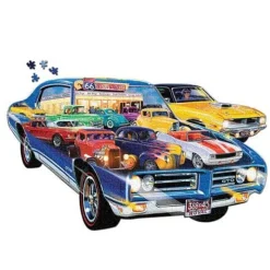 Contours - Road Trippin' - 1000 Piece Shaped Puzzle