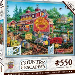 Country Escapes - Antique Barn - 550 Piece Puzzle