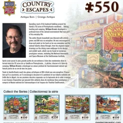 Country Escapes - Antique Barn - 550 Piece Puzzle