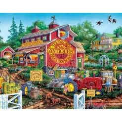Country Escapes - Antique Barn - 550 Piece Puzzle