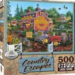 Country Escapes - Antique Barn - 550 Piece Puzzle