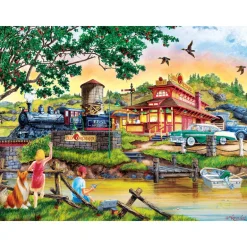 Country Escapes - Apple Express - 550 Piece Puzzle