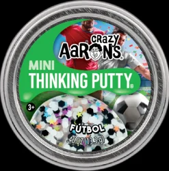 Crazy Aaron's 2" Mini Tin - Futbol