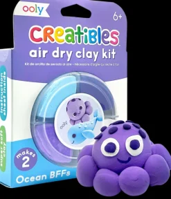 Creatibles Mini Air Dry Clay Kit -Ocean BFFs
