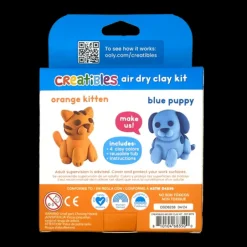 Creatibles Mini Air Dry Clay Kit - Pet BFFs
