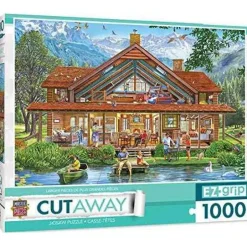 Cutaways - Camping Lodge - 1000 Piece EZGrip Puzzle