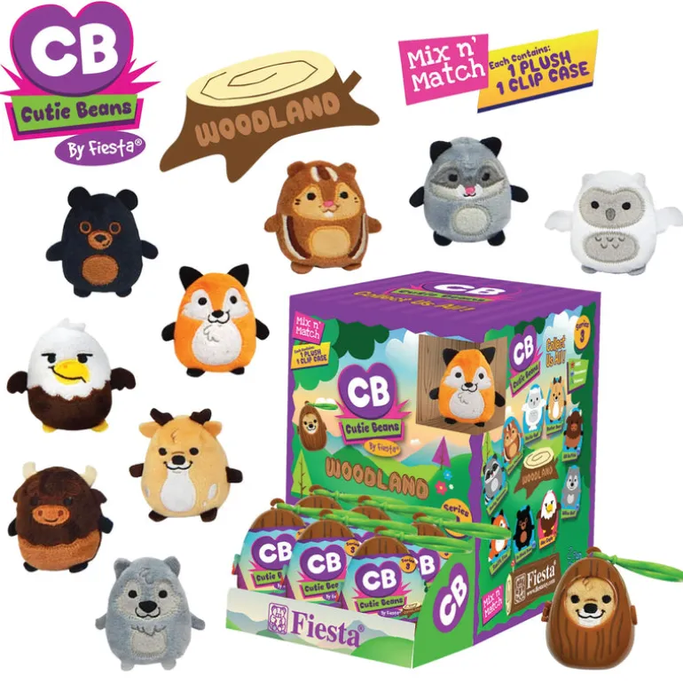 Cutie Beans - 3" Woodland Series