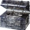 3D Crystal Puzzle - Black Treasure Chest