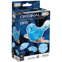 3D Crystal Puzzle - Blue Bird