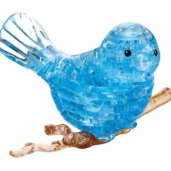 3D Crystal Puzzle - Blue Bird