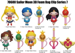 3D Foam Collectible Bag Clips - Sailor Moon Series 7