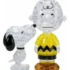 3D Licensed Crystal Puzzle Deluxe - Snoopy & Charlie Brown
