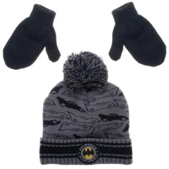 DC Comics: Batman - Toddler Beanie & Gloves Combo