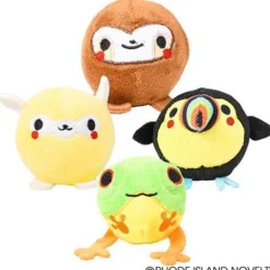 3" Deluxe Squish Plush Jungle Animals