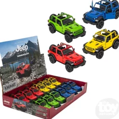 5" Diecast 2018 Jeep Wrangler Open Top Or Hard Top