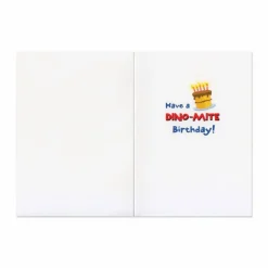 Dinosaur Party Birthday Card