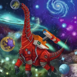 Dinosaurs in Space - 3x49 Piece Puzzle
