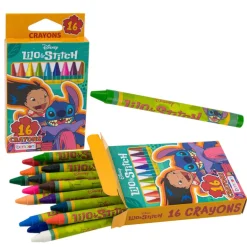 Disney Stitch 16 Count Crayons