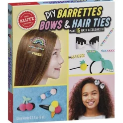 DIY Barrettes, Bows, & Hair Ties