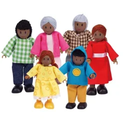 Dollhouse Families - Happy Family African American